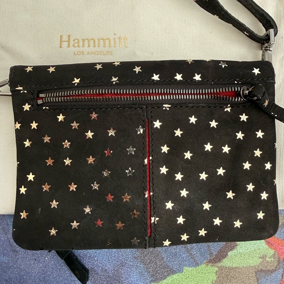 Hammitt Black and Silver Star Crossbody Bag - Picture 2 of 6
